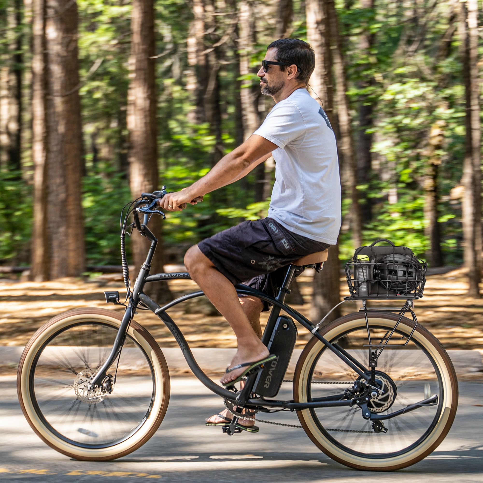 楽天市場】【荷台＆かごセット】自転車 後ろカゴ&リアキャリア 大容量