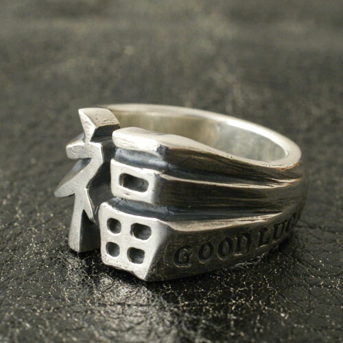 楽天市場】mollive HeavyOZ GOOD LUCK FUKU RING SV : C-G