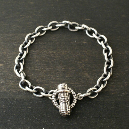 楽天市場】Peanuts&Co. PEANUTS BRACELET CHAIN/Silver : C-G