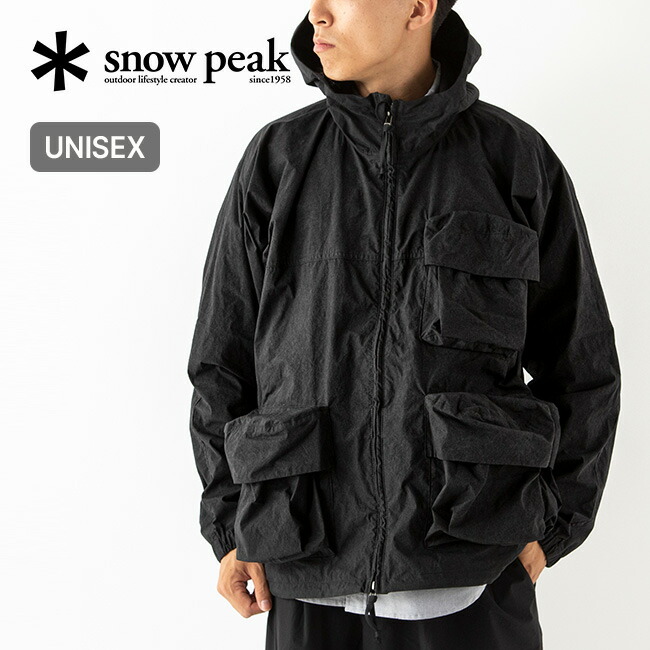 楽天市場】スノーピーク インディゴC/Nパーカ snow peak apparel