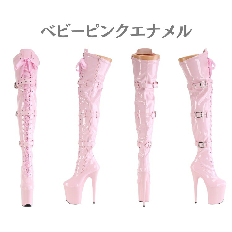 楽天市場】Pleaser プリーザー ニーハイブーツ サイハイブーツ ロング