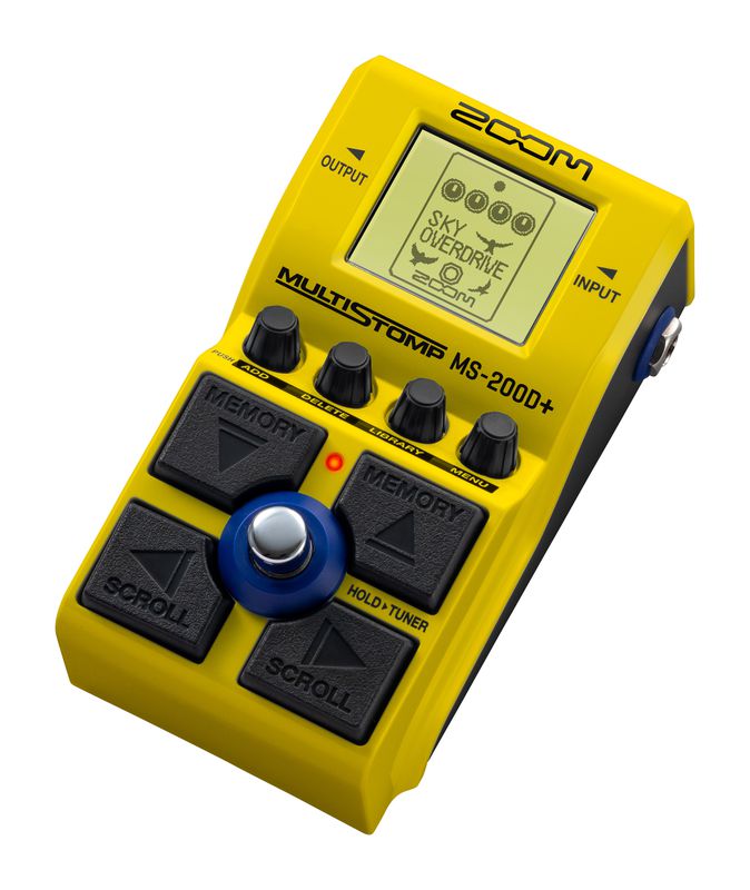 楽天市場】ZOOM MS-200D+ MultiStomp 新品 歪み専用マルチエフェクター