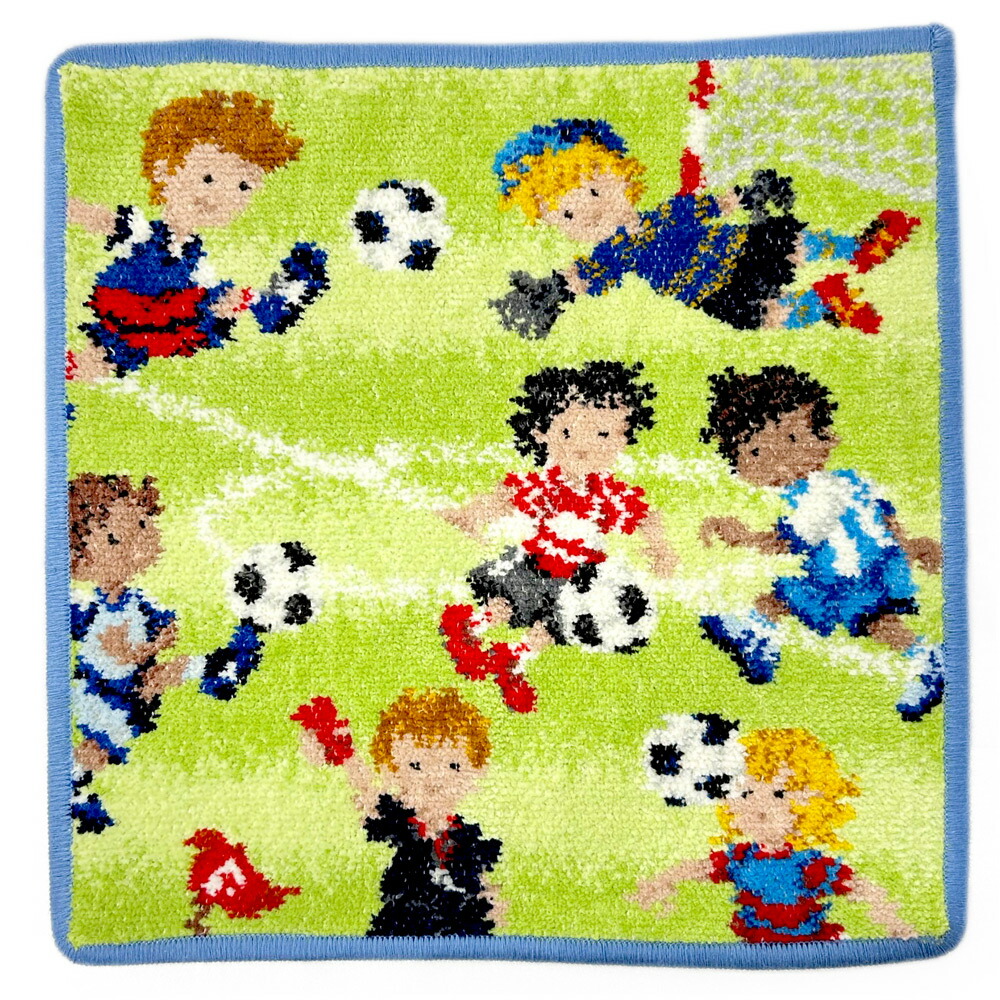 楽天市場】フェイラー FEILER ハンカチ ハンドタオル SOCCER サッカー