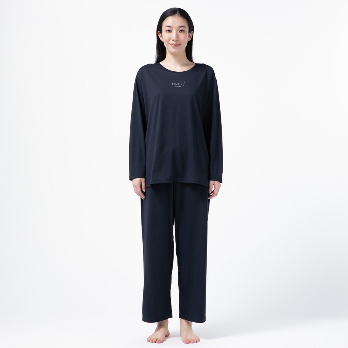 楽天市場】TENTIAL BAKUNE Dry Women'sロングパンツ ネイビー Mサイズ