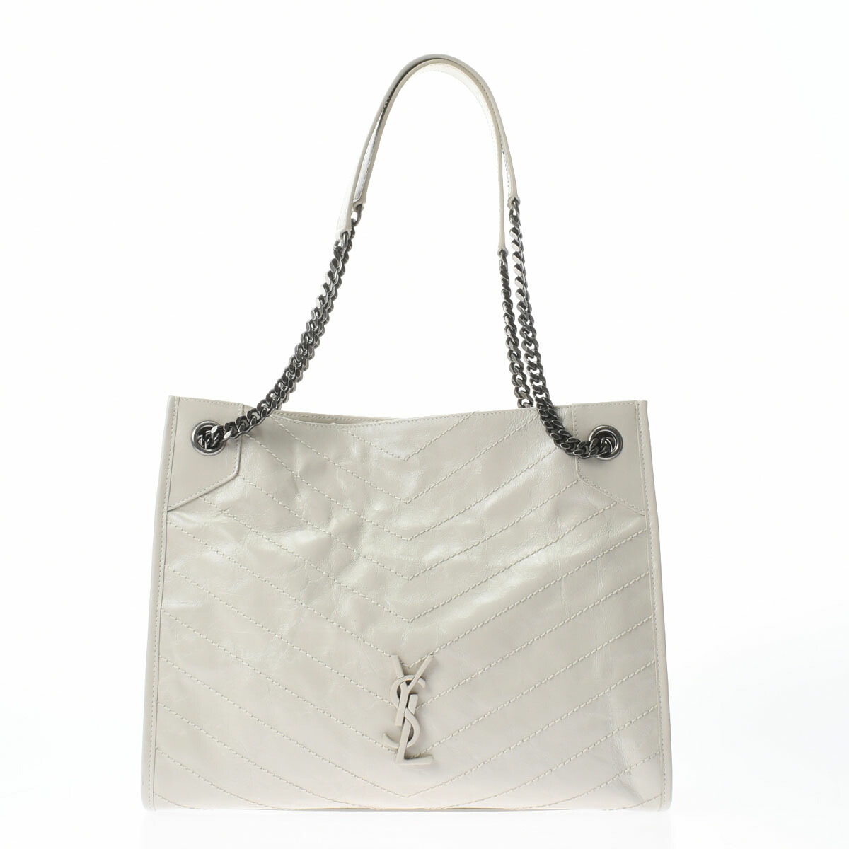 楽天市場】【中古】 サンローラン SAINT LAURENT ニキ チェーントート