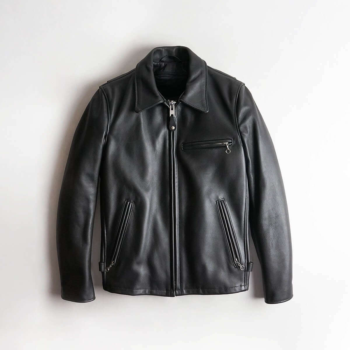 楽天市場】ショット SCHOTT 643 当店別注 襟付き シングルライダース