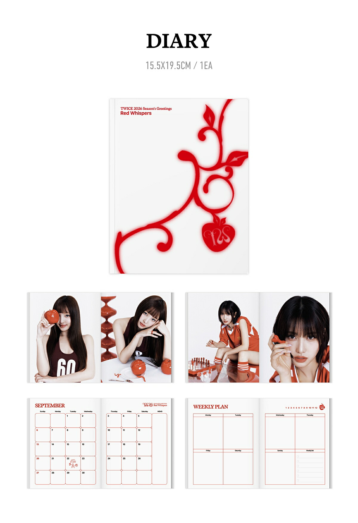 楽天市場】TWICE - 2026 SEASON'S GREETINGS [RED WHISPERS