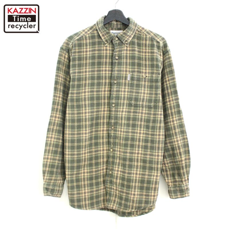 楽天市場】00s カーハート Carhartt チェック柄 ネルシャツ ボタン