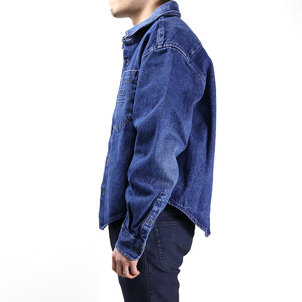 楽天市場】AMI PARIS アミ パリス Ami Denim Shirts デニムシャツ