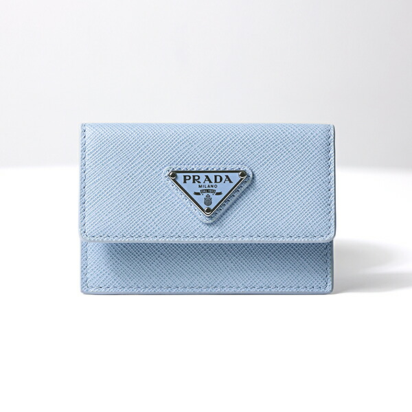 楽天市場】PRADA プラダ カードケース Saffiano Leather Triangle Logo