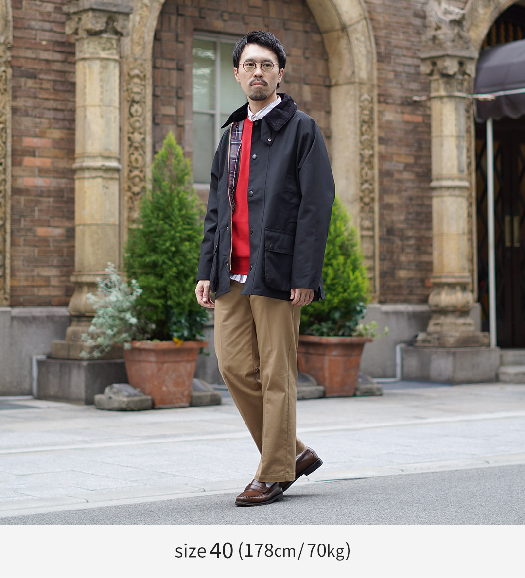 英国製】Barbour ビデイル クラシック バーク 38 Barbour（バブアー