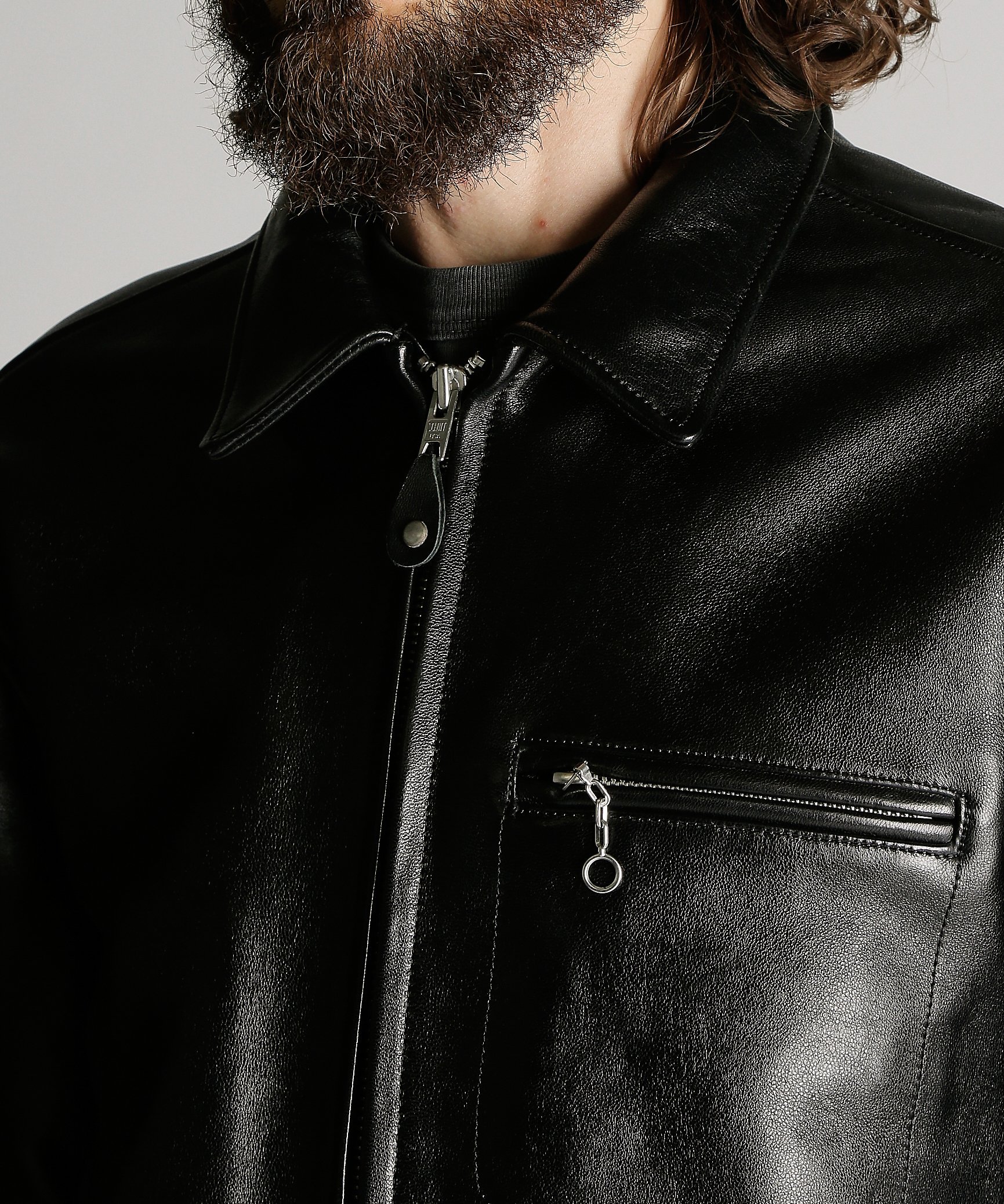 Schott｜LEATHER TRACKER JACKET/レザートラッカージャケット