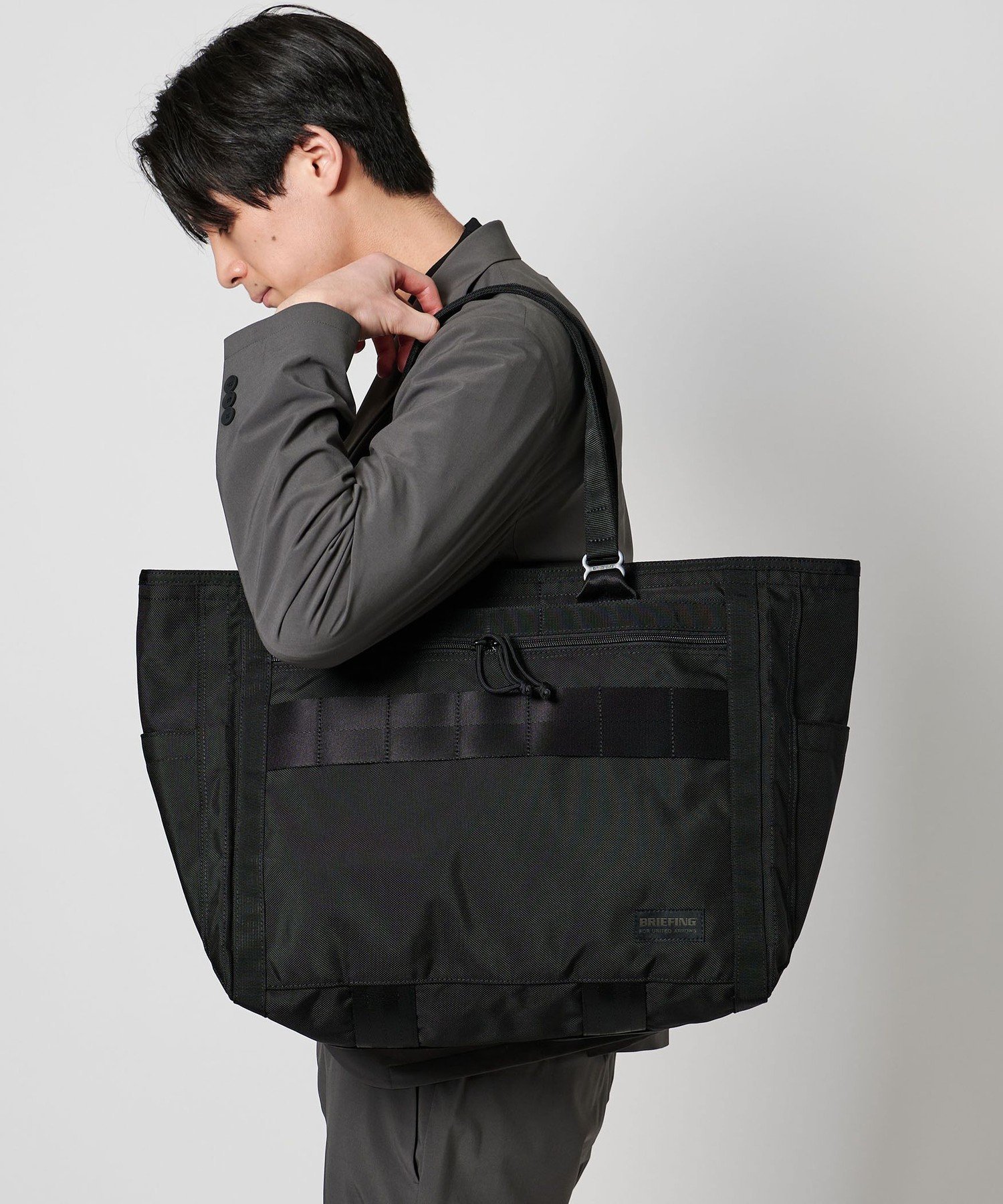 BRIEFING ブラック トートバッグ（ユナイテッドアローズ） UNITED ARROWS｜【別注】<BRIEFING>THE TOTE/トートバッグ | Rakuten