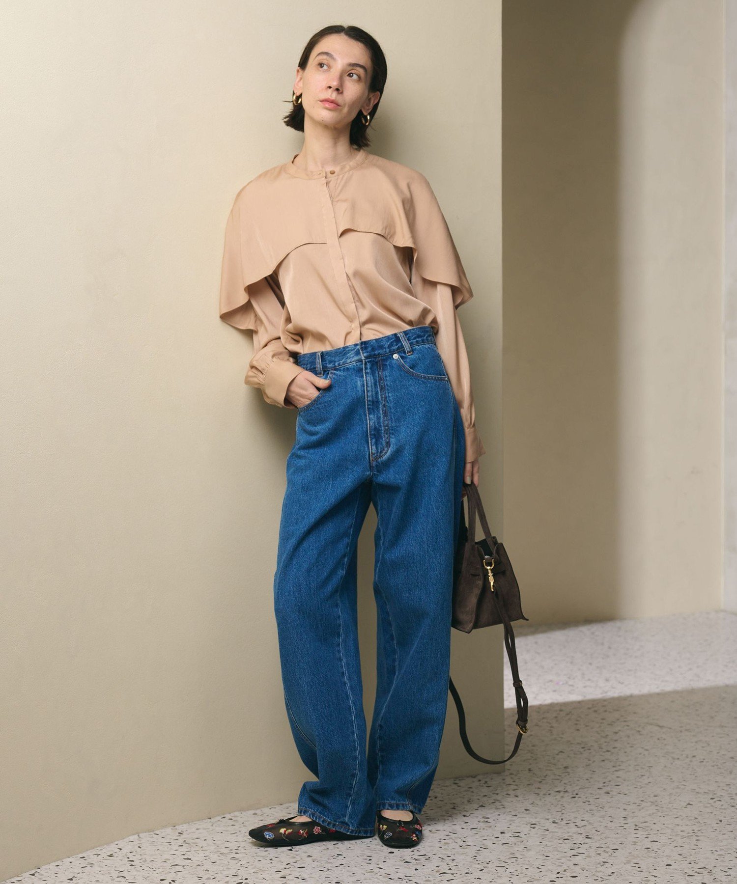 BEAUTY&YOUTH UNITED ARROWS｜【WEB限定】カーブ デニムパンツ