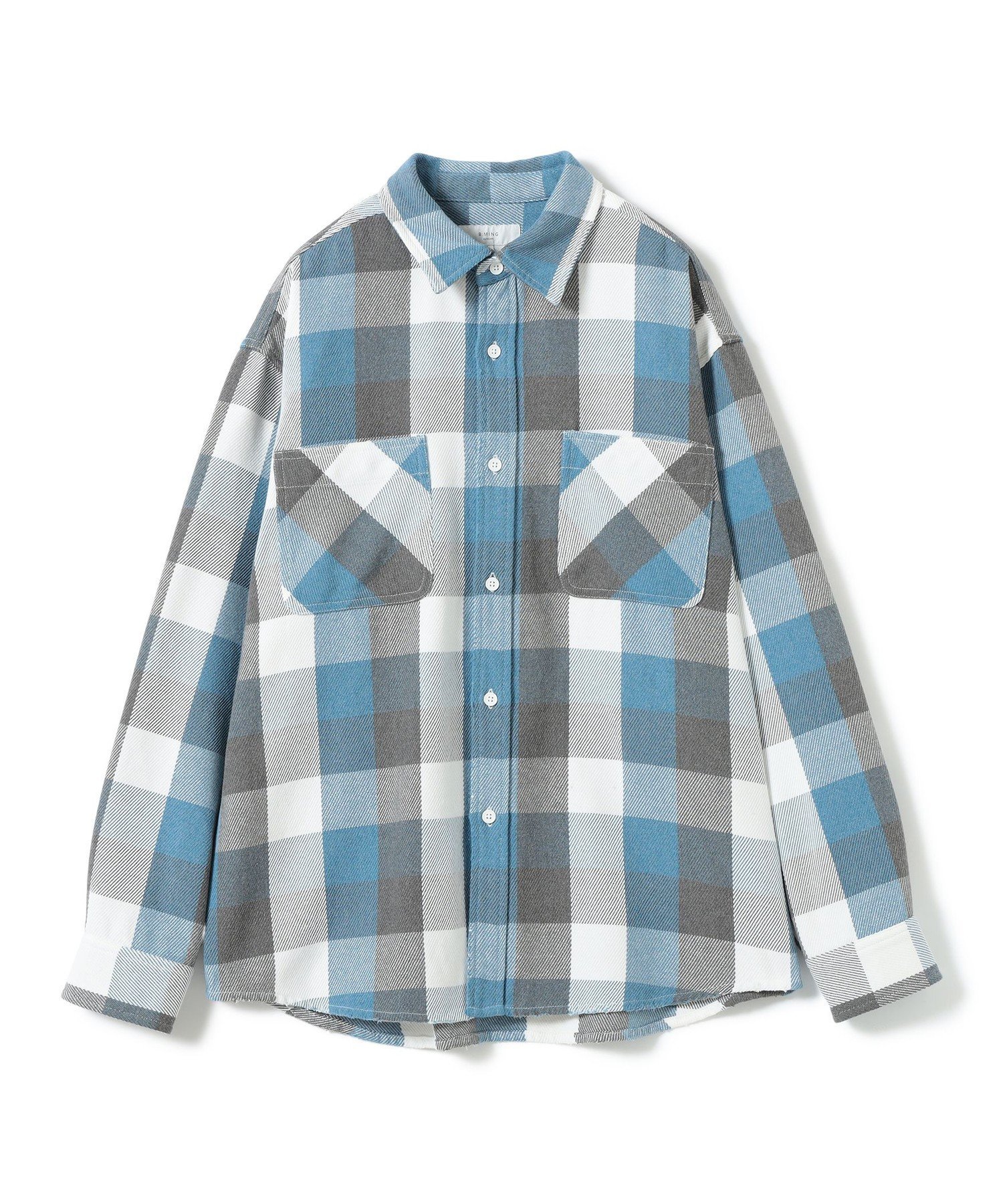 B:MING LIFE STORE by BEAMS｜ユーズド ネルチェック シャツ 25AW
