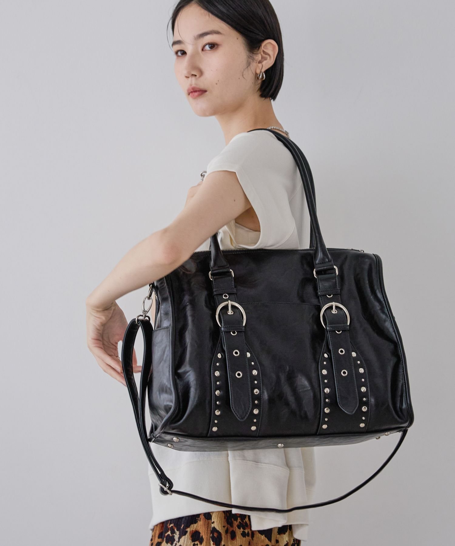 JEANASIS｜アンティークスタッズトート | Rakuten Fashion(楽天
