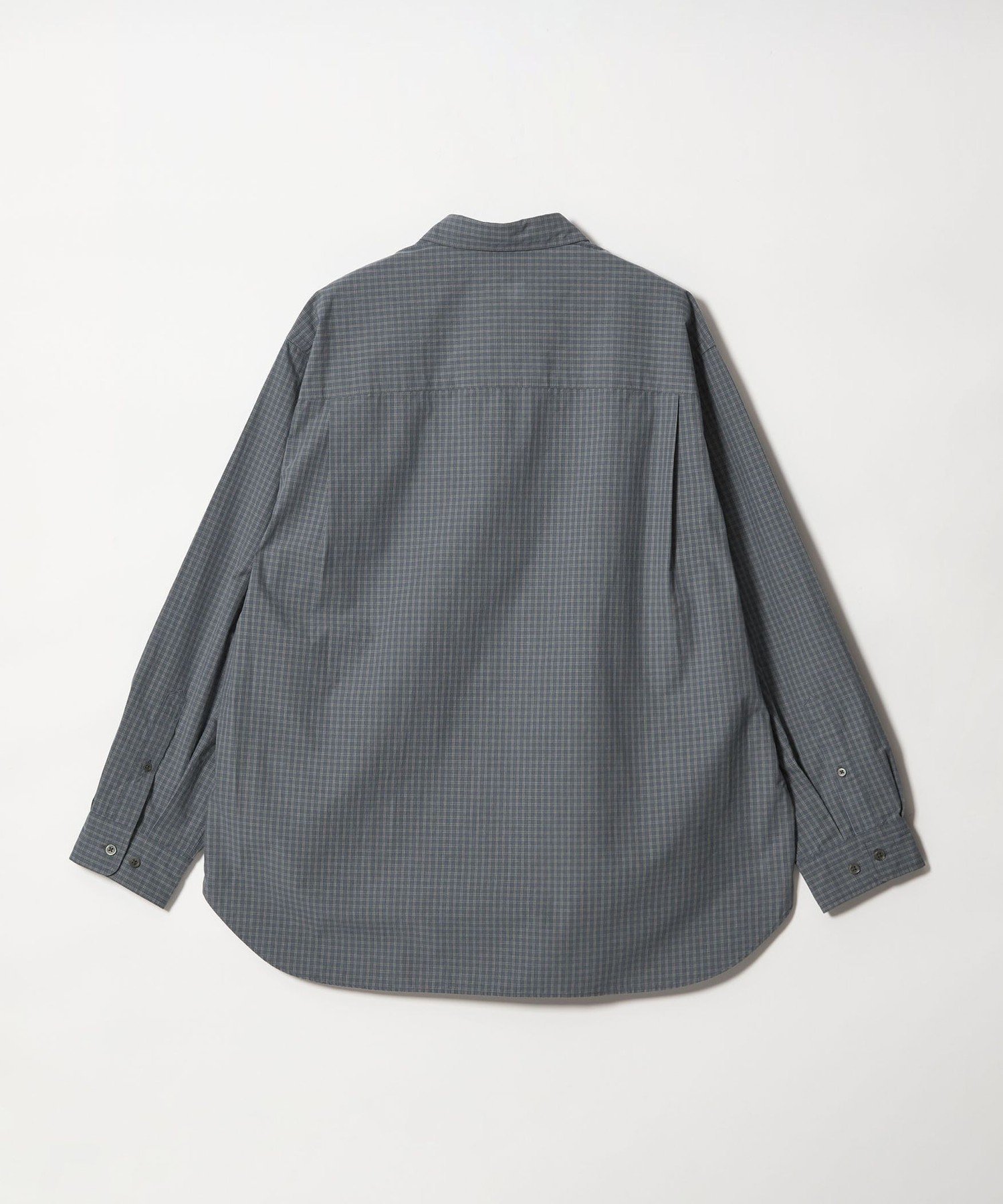 新品 Steven Alan ポプリン グラフチェック レギュラーカラー シャツ Steven Alan＞ ポプリン グラフチェック レギュラーカラー シャツ LOOSE