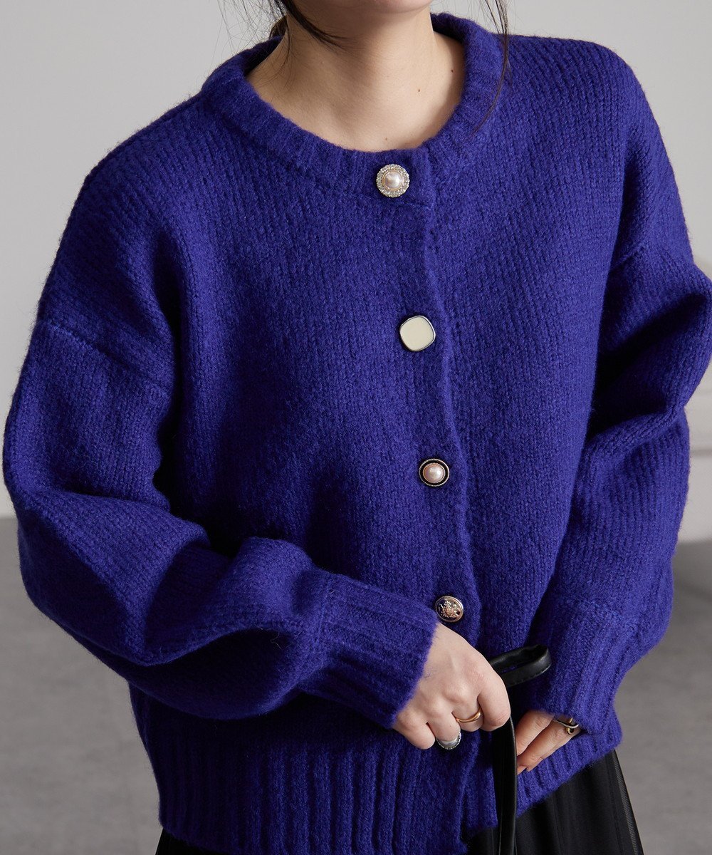 Ranan｜色々レトロボタンカーディガン | Rakuten Fashion(楽天