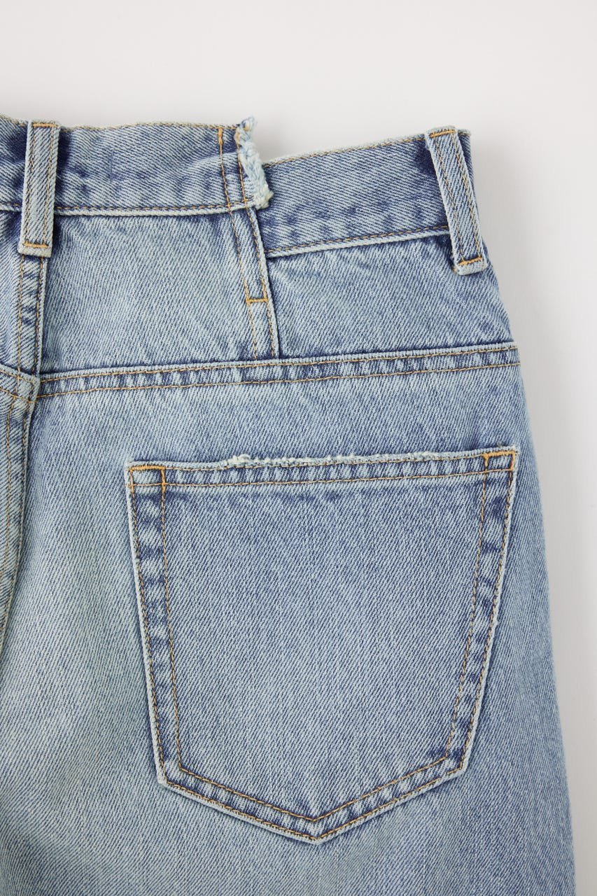 moussy｜CROSS WAIST WIDE STRAIGHT | Rakuten Fashion(楽天