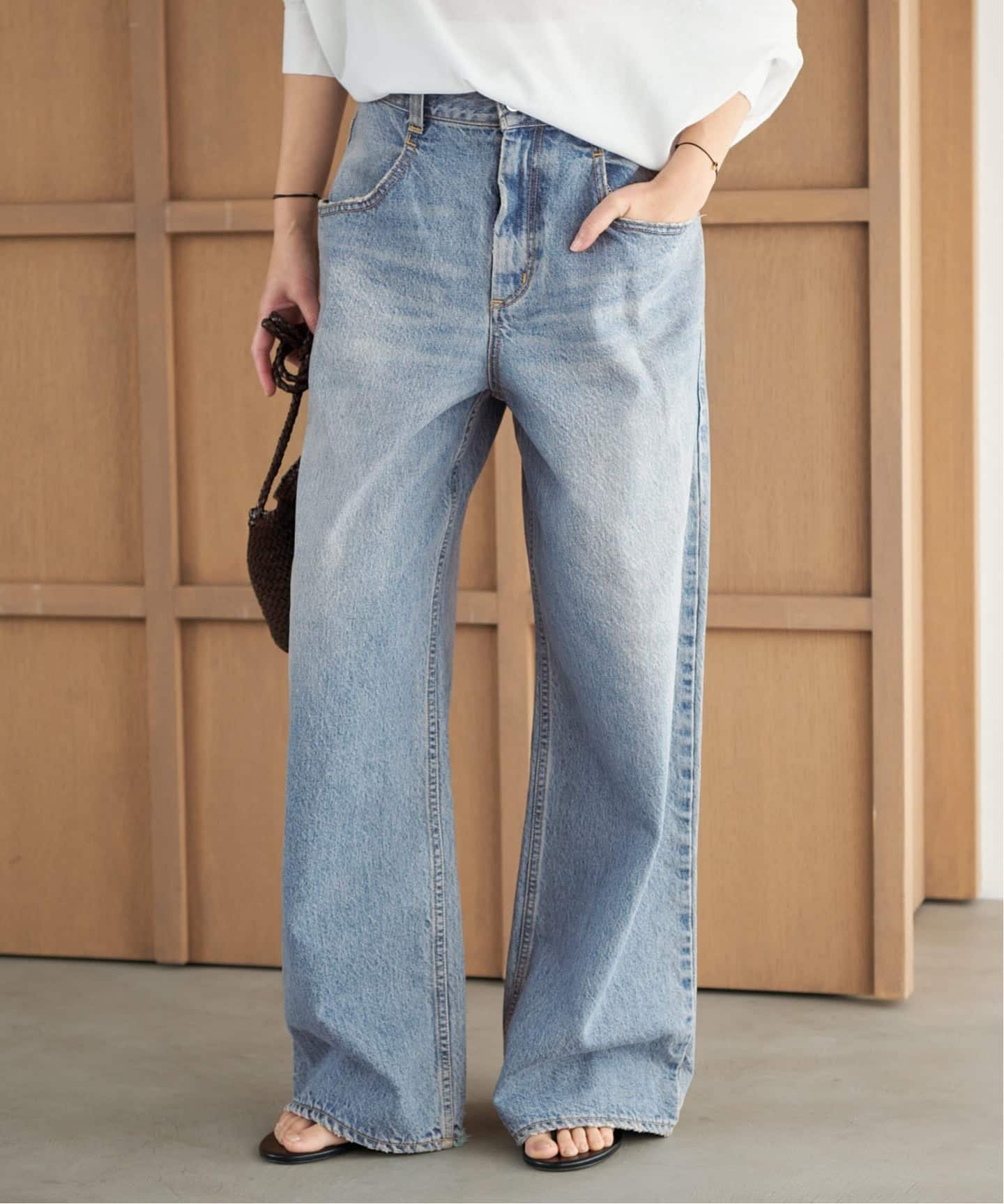 plage｜《追加予約》R'IAM WIDE デニム 6 | Rakuten Fashion(楽天