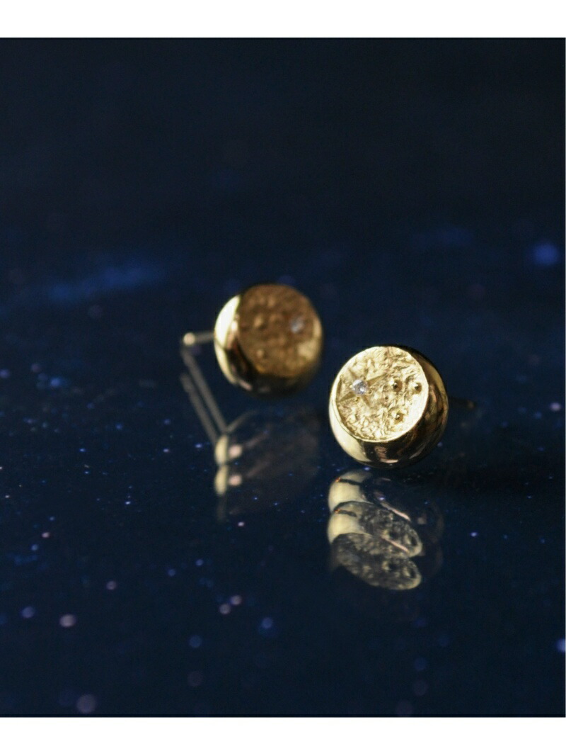 KU-CROISSANT｜「anq.」K10・ルナ リトルピアス | Rakuten Fashion