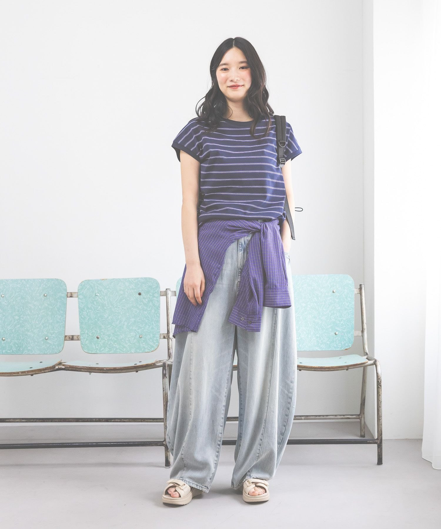 niko and ｜[NKJ 2026SS] 3Dドロップデニムパンツ | Rakuten