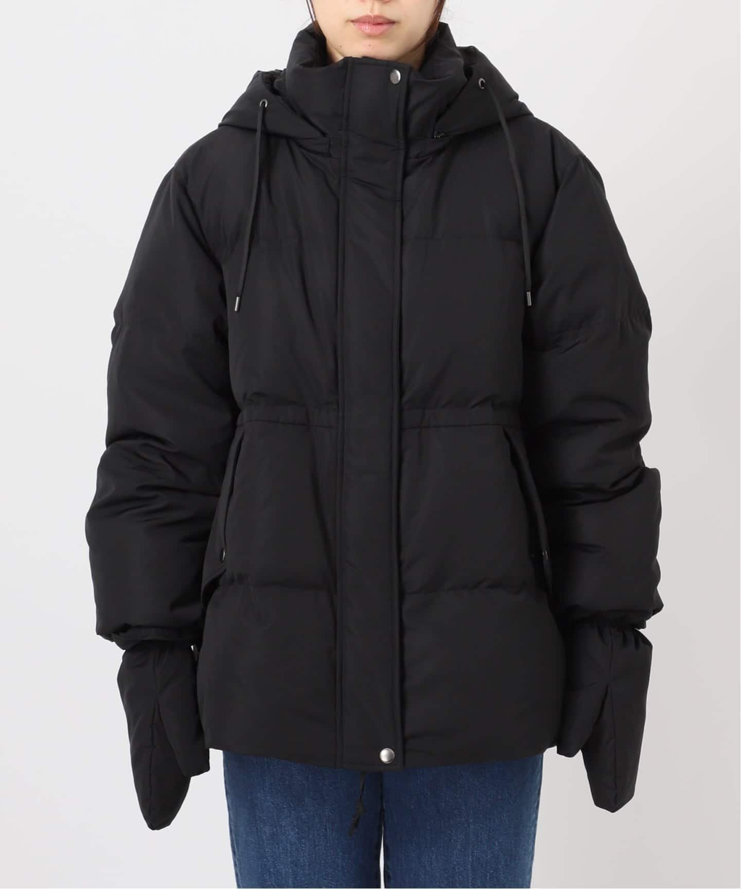 B.C STOCK｜撥水 / 撥油 / フラッフィーフーディミトンダウン