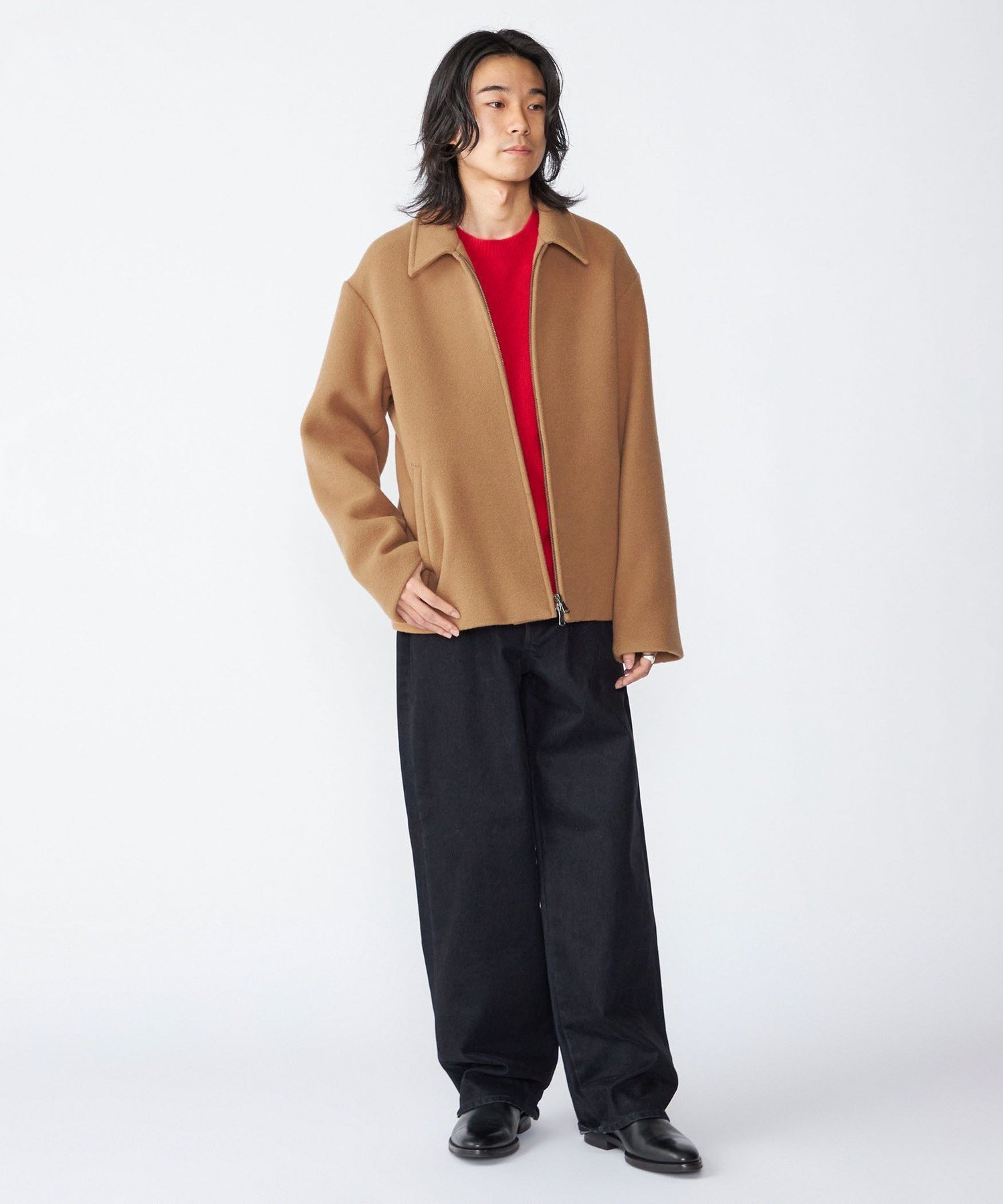 SHIPS｜SHIPS: メルトン ジップ ブルゾン | Rakuten Fashion(楽天