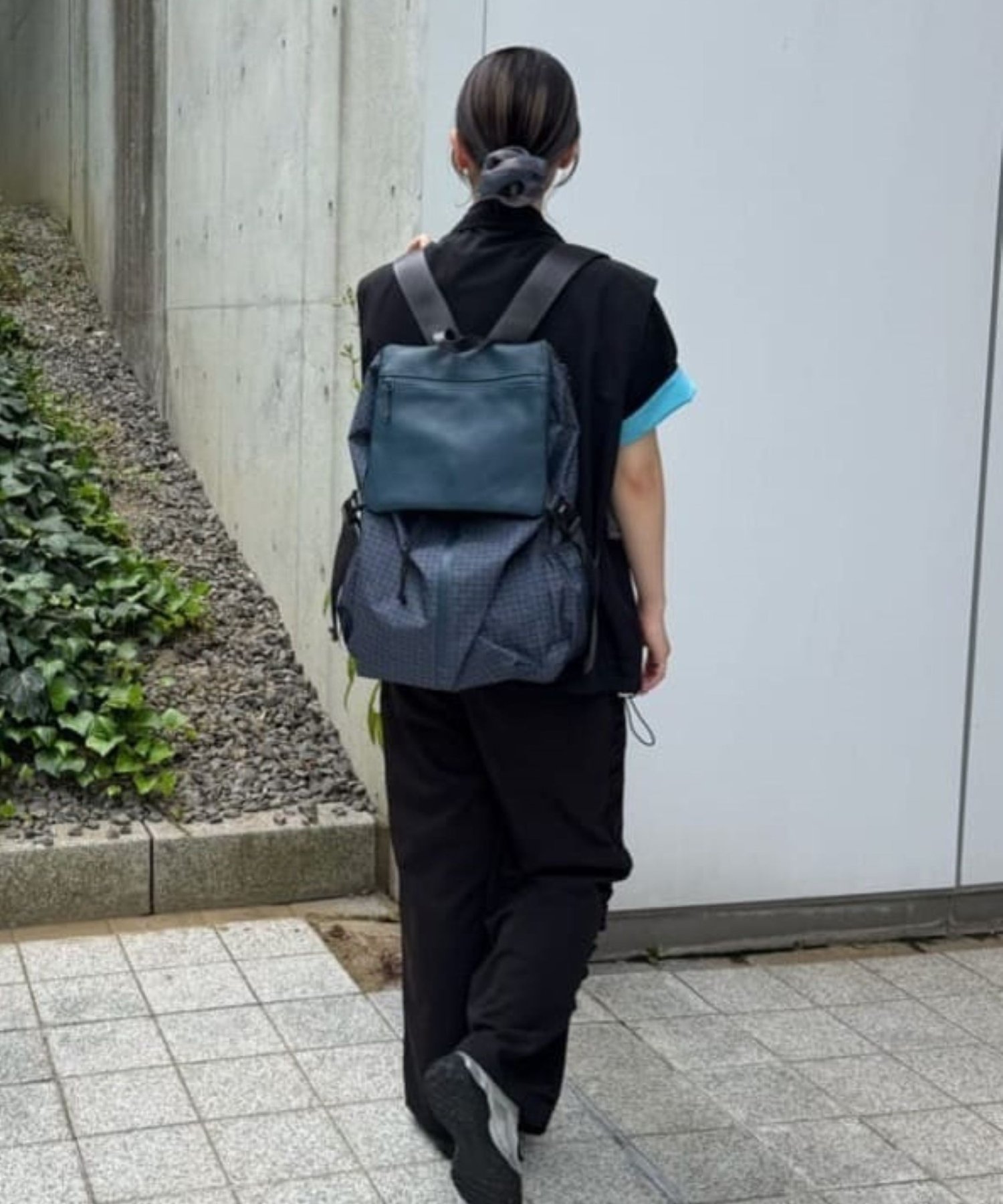 ear PAPILLONNER｜【BURLAPOUTFITTER×ear】レザーコンビライトリュック