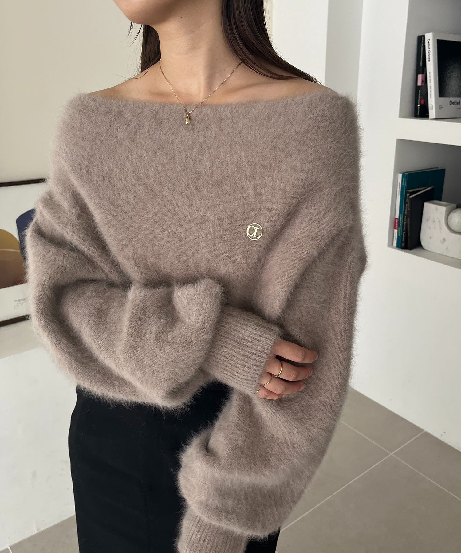 マ*ん様 新品未使用 CAPRICIEUX LE'MAGE FOXカシミヤニット CAPRICIEUX LE'MAGE｜【上質な着心地/全骨格細見え】<C.L>FOXカシミア