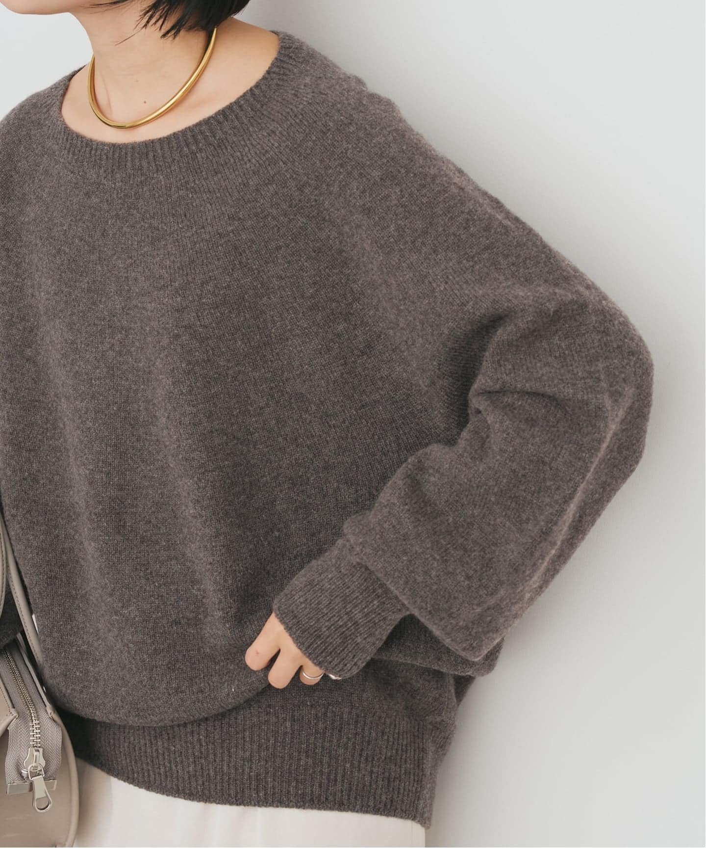 Spick & Span｜ニュアンスコクーンシルエットニット | Rakuten Fashion