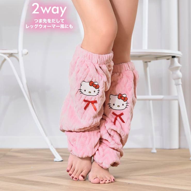 楽天市場】Dazzy ルームソックス ルームウェア ハローキティ ケーブル