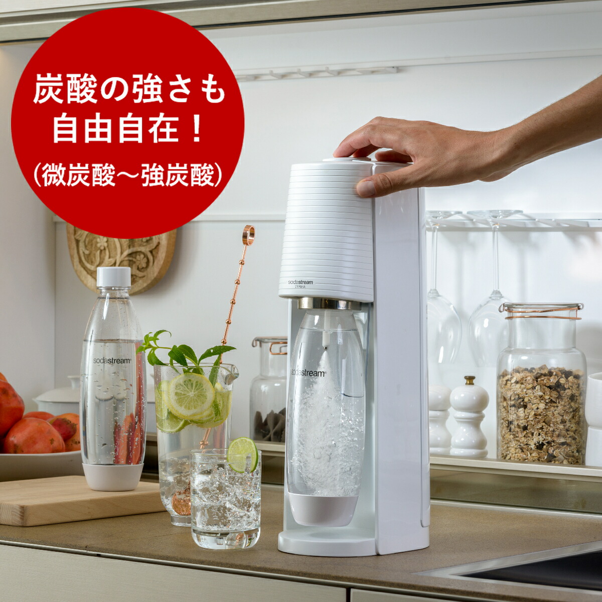 楽天市場】【Early Spring セール P20倍】| ソーダストリーム TERRA