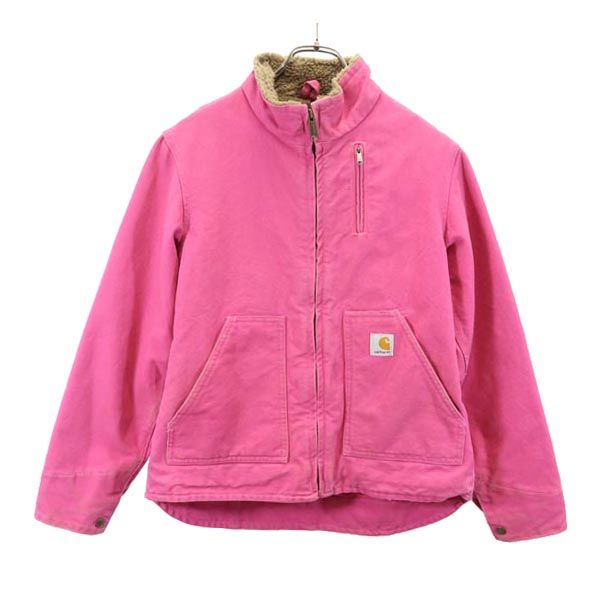 楽天市場】カーハート 裏ボア ジャケット XS ピンク Carhartt