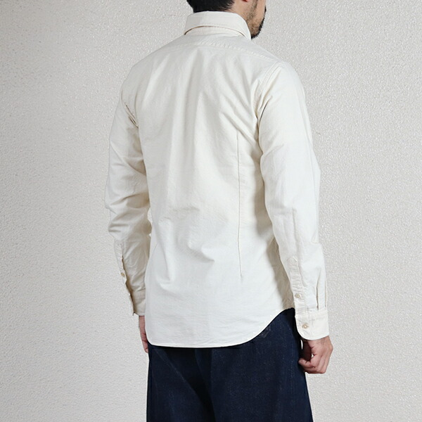 楽天市場】ナイジェル・ケーボン BRITISH OFFICERS SHIRT IVORY NIGEL