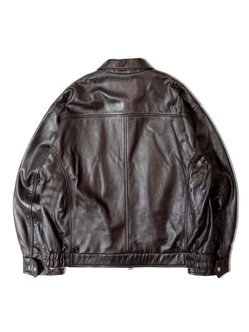 楽天市場】【SKOOKUM×JACKROSE】 LAMB LEATHER ZIP JACKET 2025(MENS