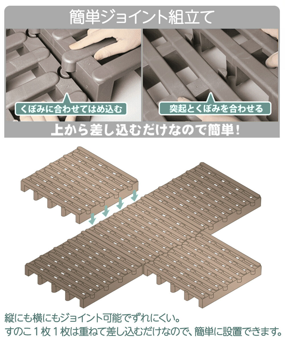 楽天市場】すのこベッド ふとん下すのこ 8枚セット | すのこベット