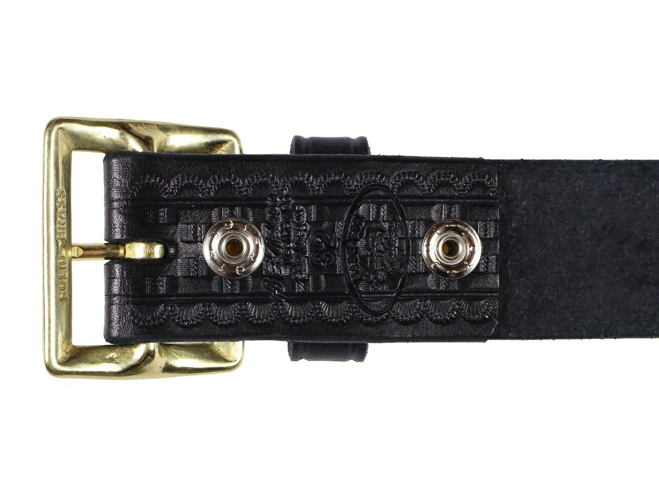 楽天市場】Langlitz Leathers [-Pants Belt Basket Wave- BLACK w.32