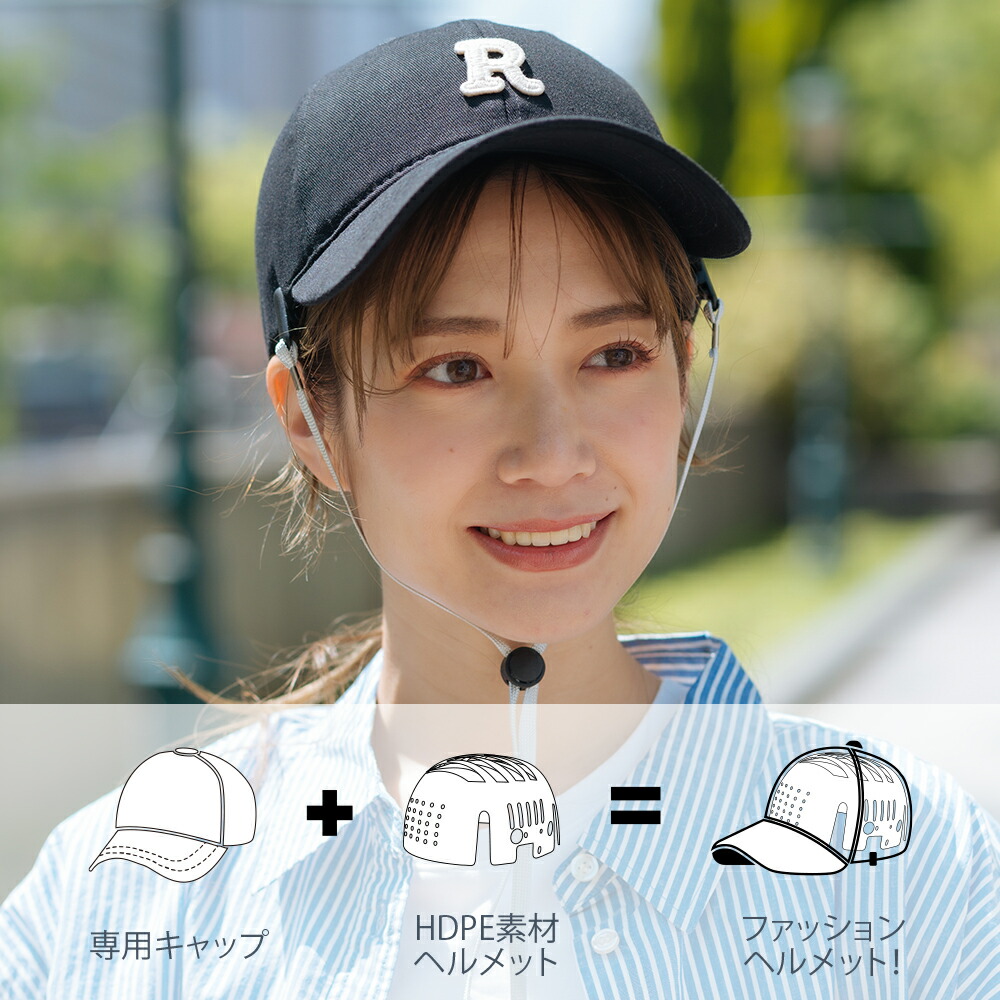年末価格！キャップ型ヘルメット ヒロポン 年末価格！キャップ型