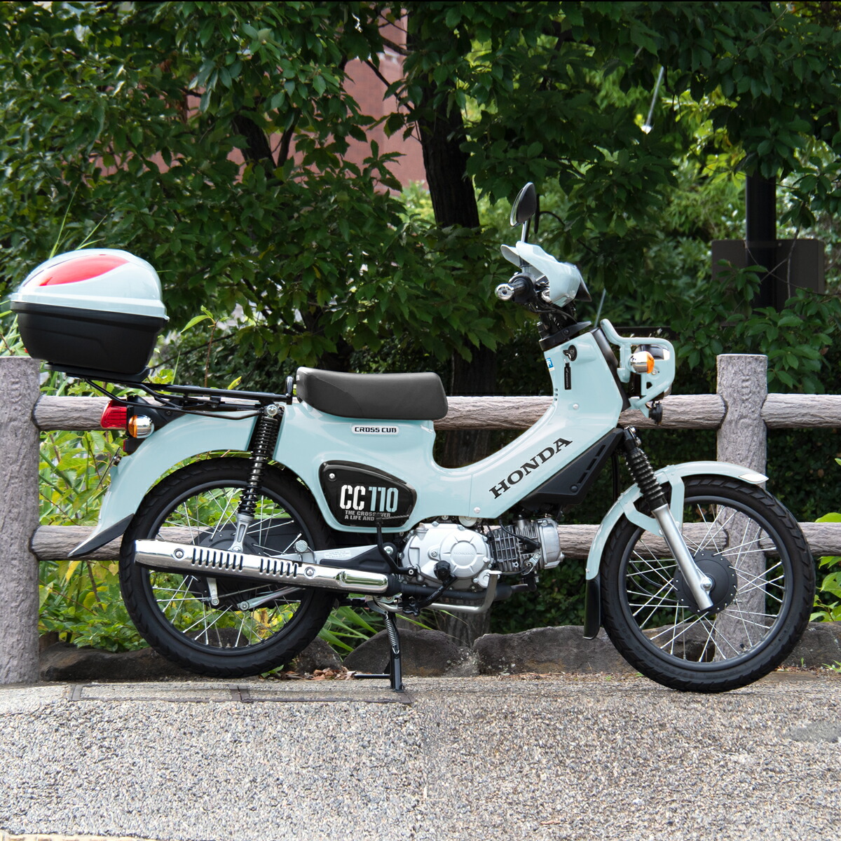 楽天市場】クロスカブ110 リアキャリア 純正色 ボックス セット JA45