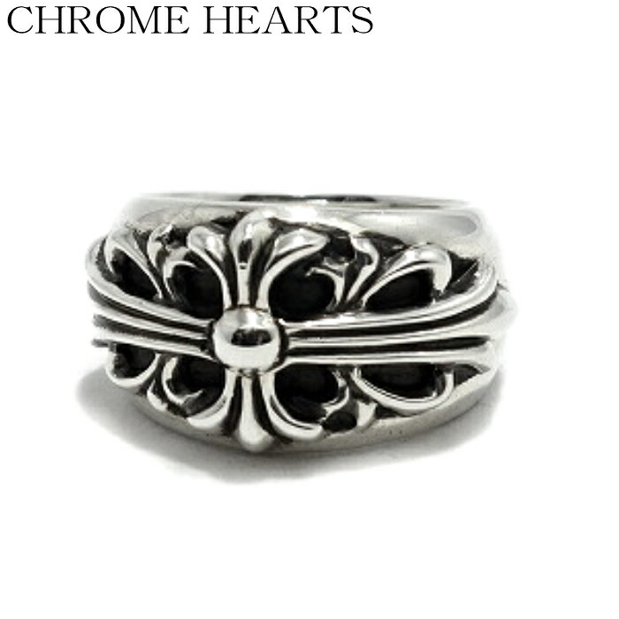 楽天市場】【CHROME HEARTS クロムハーツ】FLORAL CROSS RING