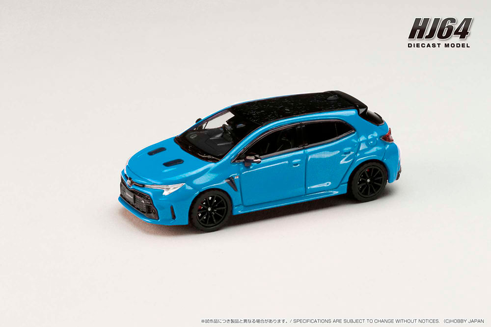 1/64 トヨタ GRカローラ RZ プレシャスブラックパール【HJ641067BK
