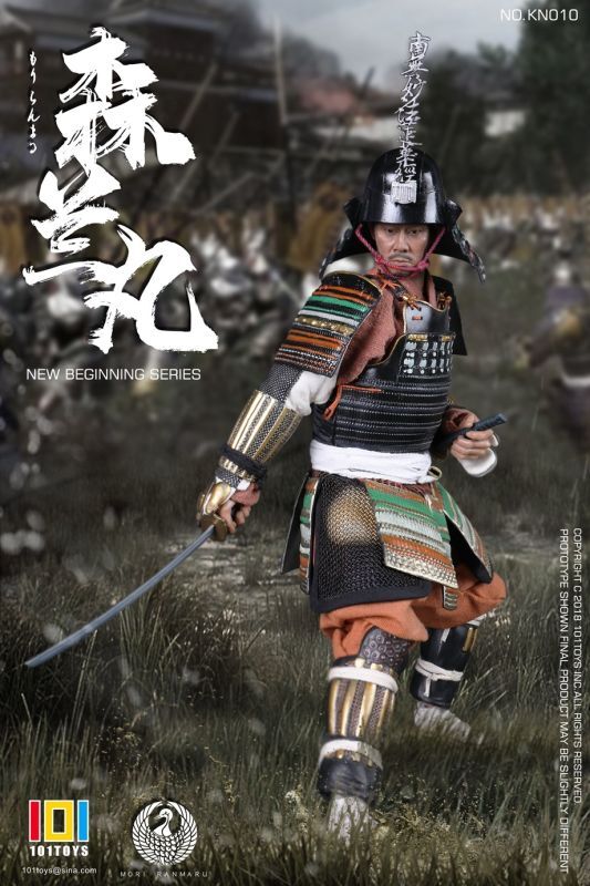 101TOYS 1/6 森蘭丸 甲冑 KN010 鎧 兜 アクションフィギュア mori