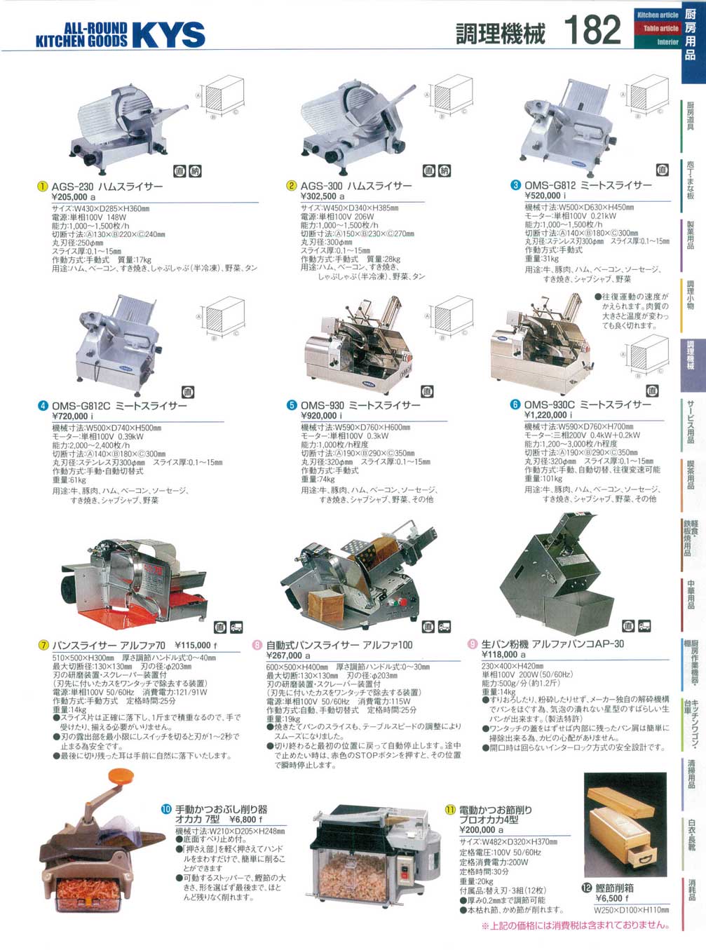 電動かつお節削り機 プロオカカ 4型 （商品番号10-0182-1101）