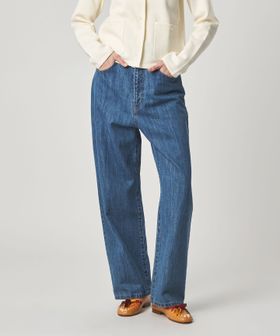Steven Alan＞コットン デニム ストレート パンツ