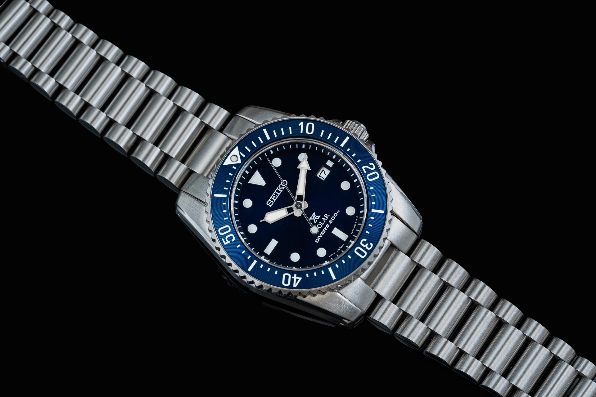 Lincoln Bracelet (Seiko SNE57x Solar) – Uncle Straps