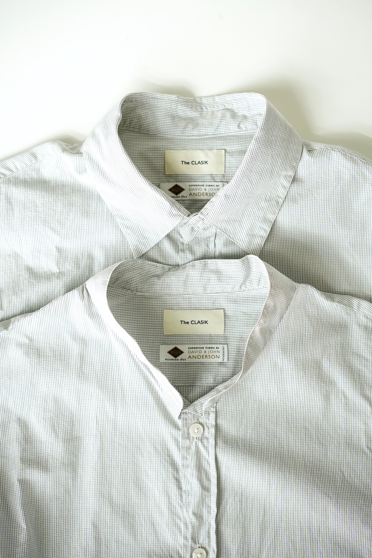 TheCLASIK for UNLIMITED ” DAVID & JOHN ANDERSON SHIRT” | Unlimited