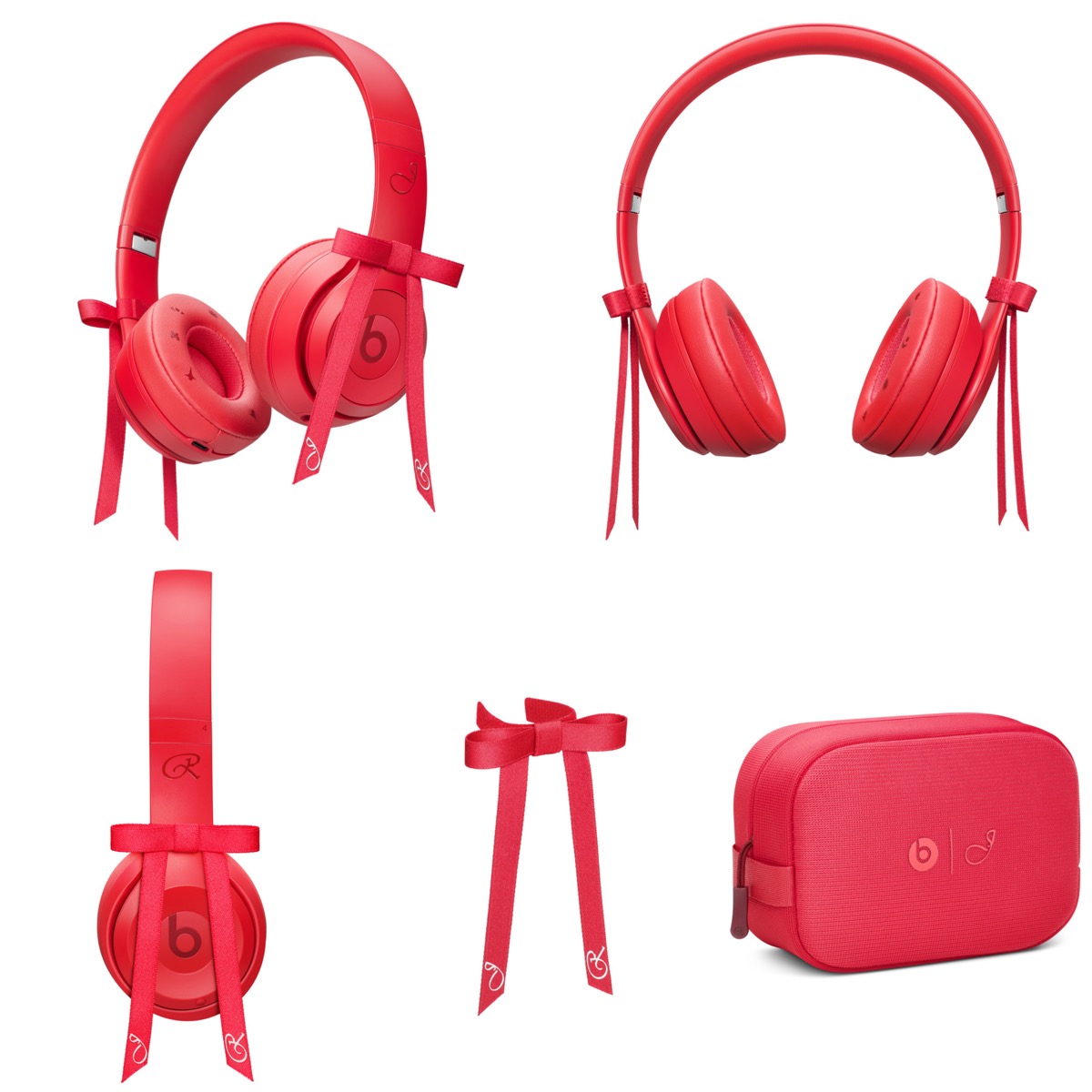 Beats x BLACKPINK JENNIE リボン付きヘッドフォン『Beats Solo 4