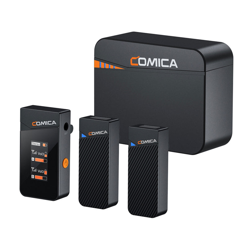 COMICA Vimo C3 ワイヤレスマイク ノイズキャンセリング 充電ケース