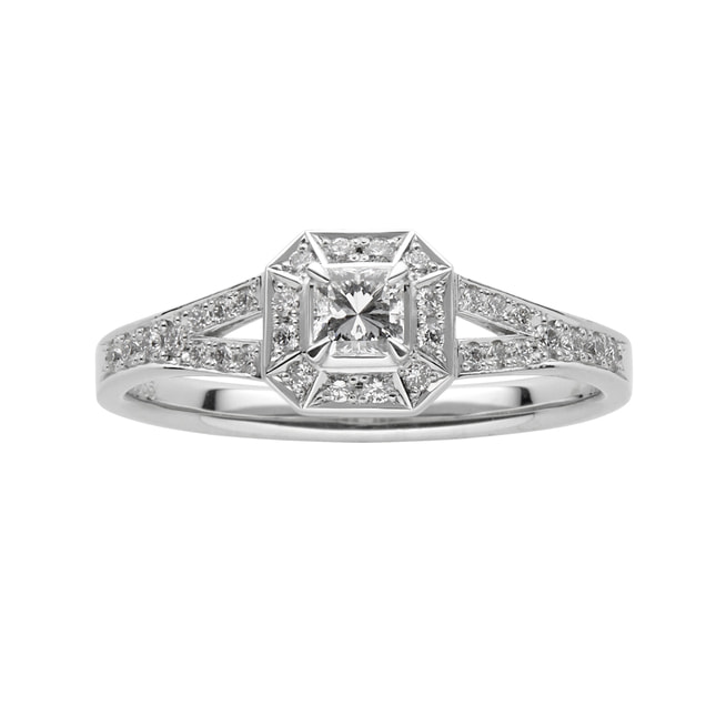 APER5003__DI ヴァンドームカット リング 0.31ct｜リング・指輪